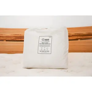18" Wool and Cotton Mattress Protector