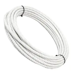 100 Ft White Soga de Plomo 10.5mm Lead Core Lariat Rope