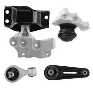 Engine MountTrans Mount 4pcs compatible for Nissan Rogue compatible for FWD 2.5L 2008-2015 A4351 A4352