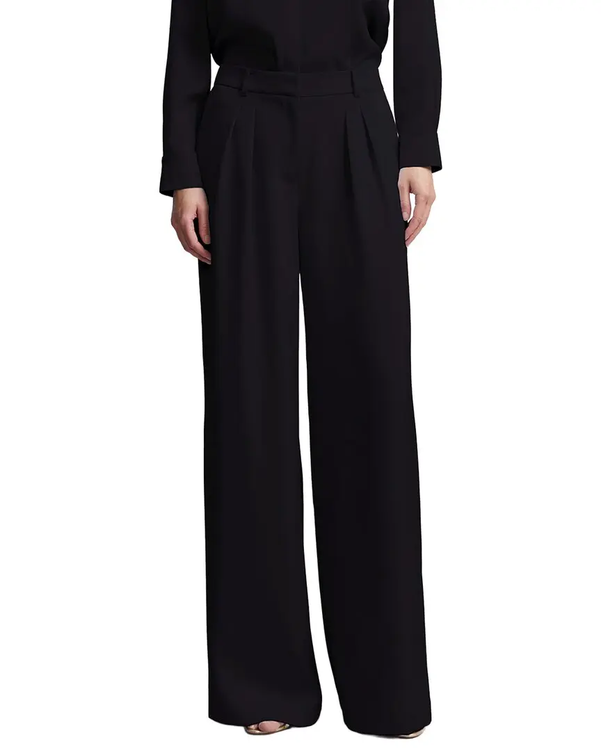 BCBGMAXAZRIA Washed Relaxed Tailored Pant