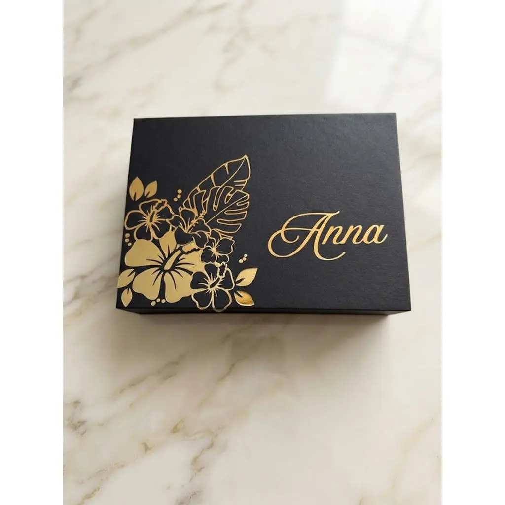 Personalized Magnetic Gift Box with Custom Name Luxury Design for Special Occasions