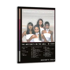 Destiny's Child Great Wall Art, Canvas Poster, Cute And Vibrant Poster for Bedroom, Dorm, A Perfect Gift Idea for New Year Home Decor