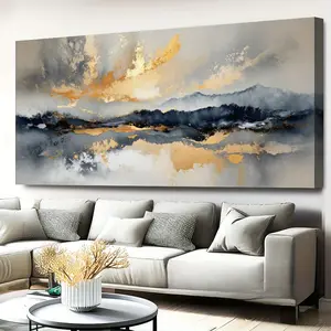 Canvas Abstract Art Canvas Wall Art Painting, Wall Painting for Living Room, Bedroom, Bathroom, Office, Hallway Kitchen, Room Wall Decoration Large Wall Art - Framed