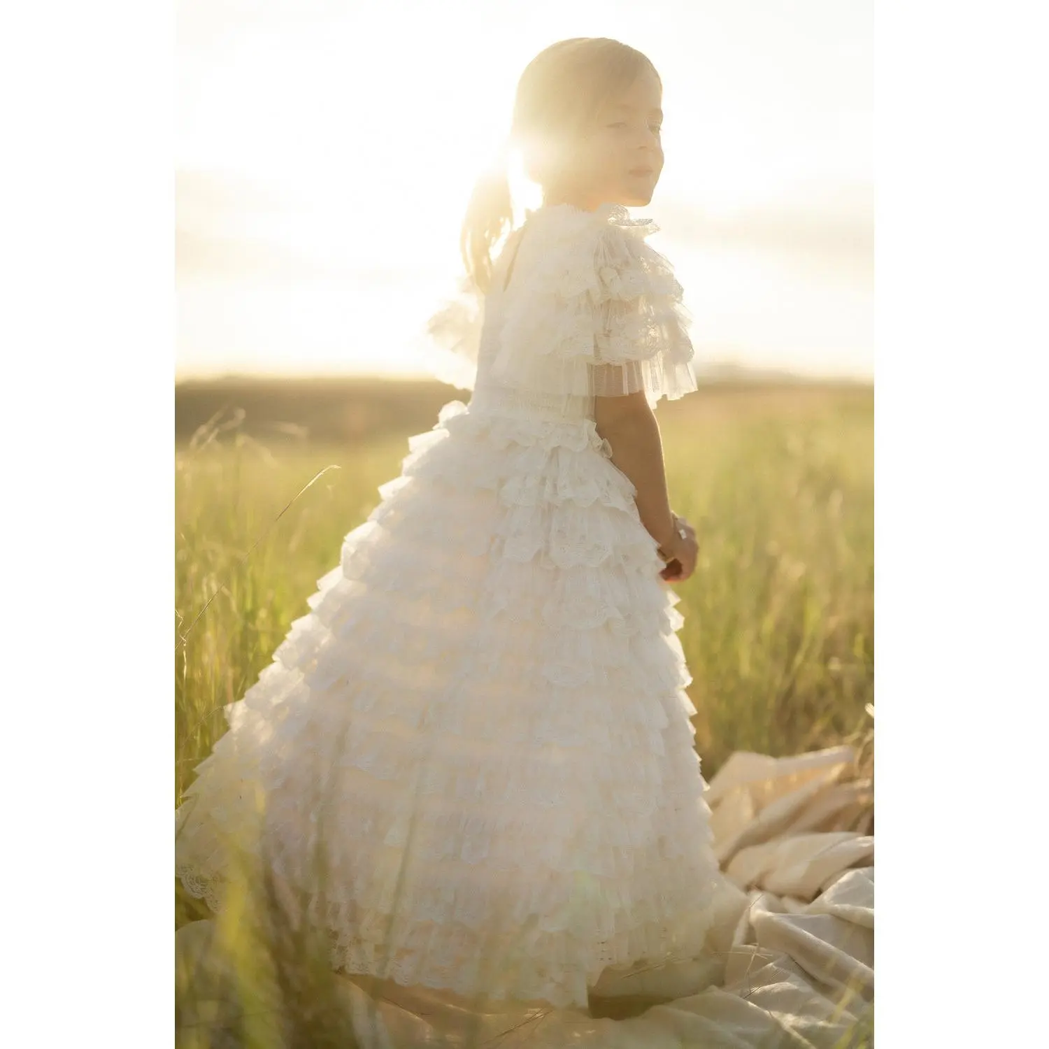 Mini Cindy Dress in White