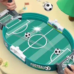 Interactive Football Table Game, 1 Set Football Table Game with 6 Counts Balls, Fun Indoor Leisure Board Game for Kids & Adults