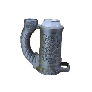 Disobedience Goat Dice Tower Can Cozy-Dungeons and Dragons Dice Tower with Built in Can Cozy Drink Drinkware Mug