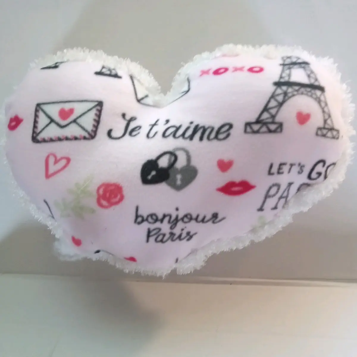 Minky Heart Pillows