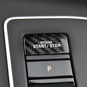 Decorative Engine Button Decal | Easy DIY Car Upgrade carbon
