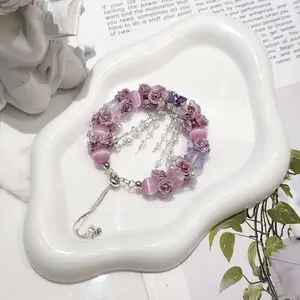 Stardust Butterfly Bracelet - Elegant Butterfly Motif, Durable Material, Versatile for Casual & Formal Wear, Perfect Gift for Her, Teenage Girl Accessories, Couple Gifts, Charm Bracelet