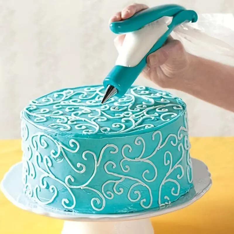 17pcs Cake Decorating Tool Set Cake Decorating Pen Baking Tool Kit Pastry Icing Piping Cookie Cream Squeezer Piping Gun, Frosting Piping Kit Baking Supplies Cake Decoration Tools