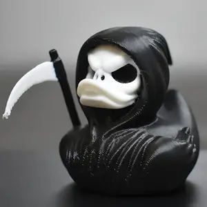 Grim Reaper Duck A 3D printed scary death duck statue suitable for home decoration