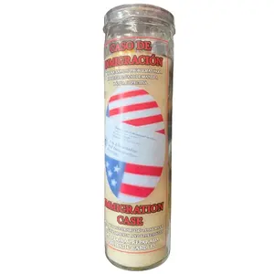 Candle Perfume - Veladora Preprada - Caso De Inmigracion Decor Ornaments Decoration