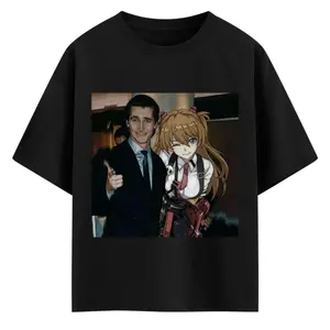 Evangelion T-shirt & Sweatshirt, Actor Asuka Langley Soryu Graphic Tee, Y2K Vintage Oversized Unisex Streetwear, Anime Gifts for Him Her