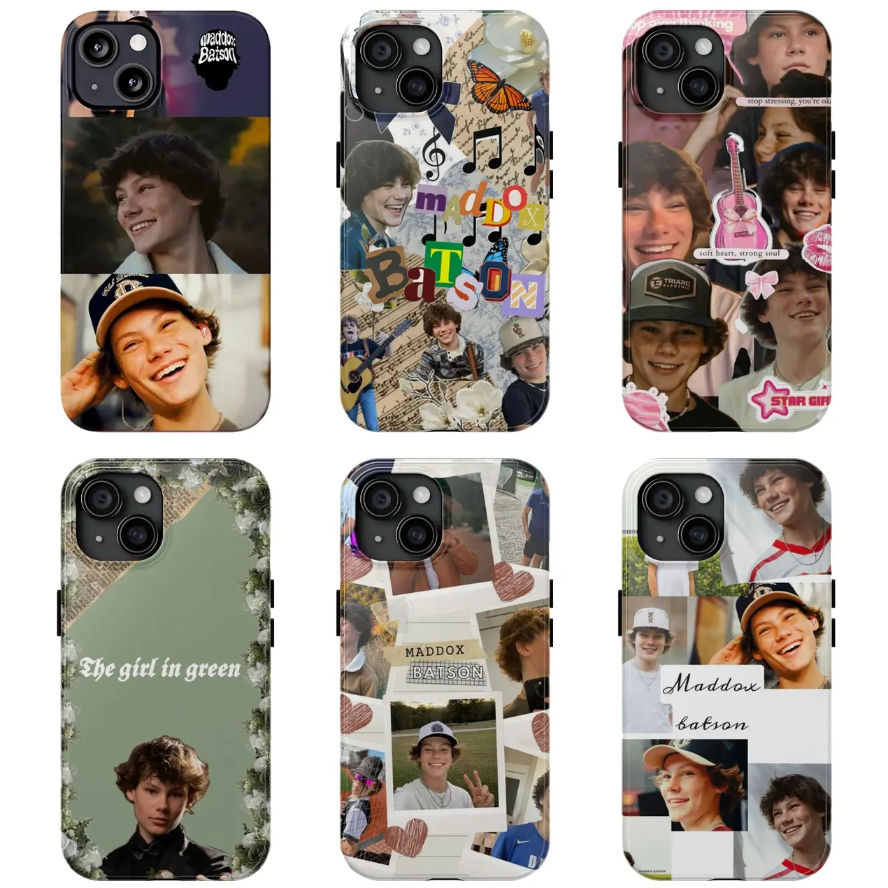Maddox Batson phone case for iPhone Samsung – perfect gift for country music fans, tour merch inspired collectible for everyday use 9