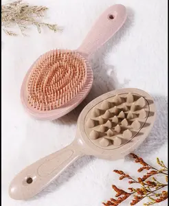 2 in 1 Head Skin Massage Brushes Shampoo Brush Double Sided Hair Brush Comb for Deep Cleaning Dandruff