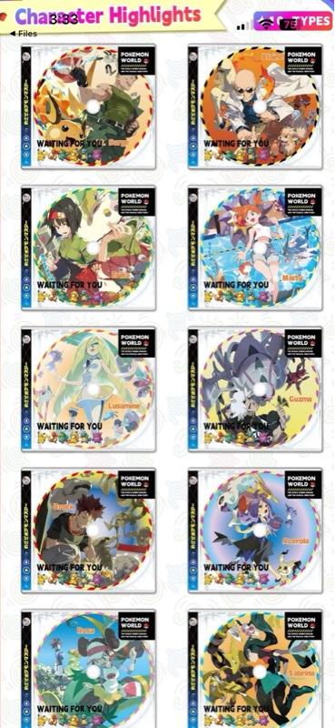 Phantom CD Acrylic Pokemon CCG - 1 Case & CD Per Box