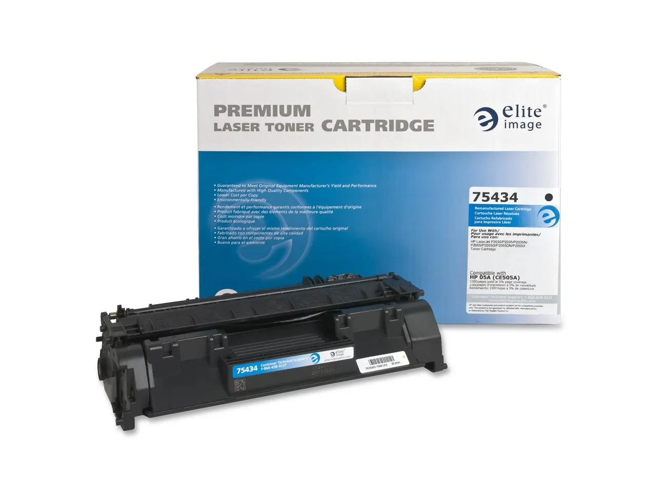 Elite Image 75434 Black Laser Toner Cartridges
