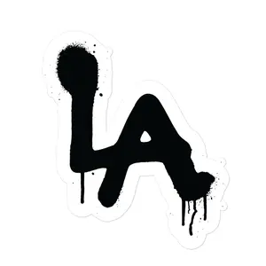 Tru Designs LA Drip "Stay Tru" Bubble-Free Vinyl Sticker