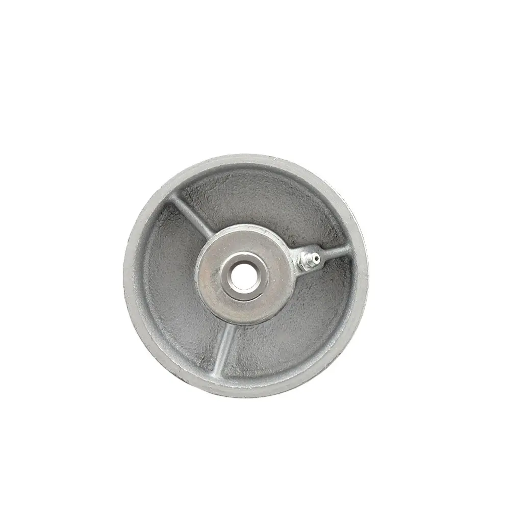 Service Caster GRA-SCC-SSR420 Replacement Wheel for Grainger Wheel 2RYY5 - 4 in. Semi Steel Cast Iron Wheel with Roller Bearing - 0.5 in. Bore - 700 lbs Capacity per Wheel