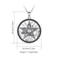 Style 3 Larger Mysterious Black CZ