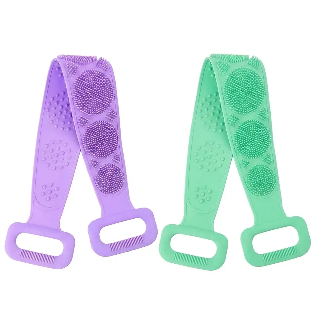 Two-pack: purple and green.