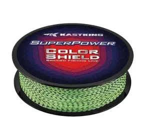 【Summer Wins】KastKing Superpower ColorShield Braided Fishing Line - Colorfast Braided Line, 100% Solution Dyed UHMWPE Fiber, Smooth & Strong Superline, Near Zero Stretch, Sensitive, High Abrasion Resistance SummerVibes