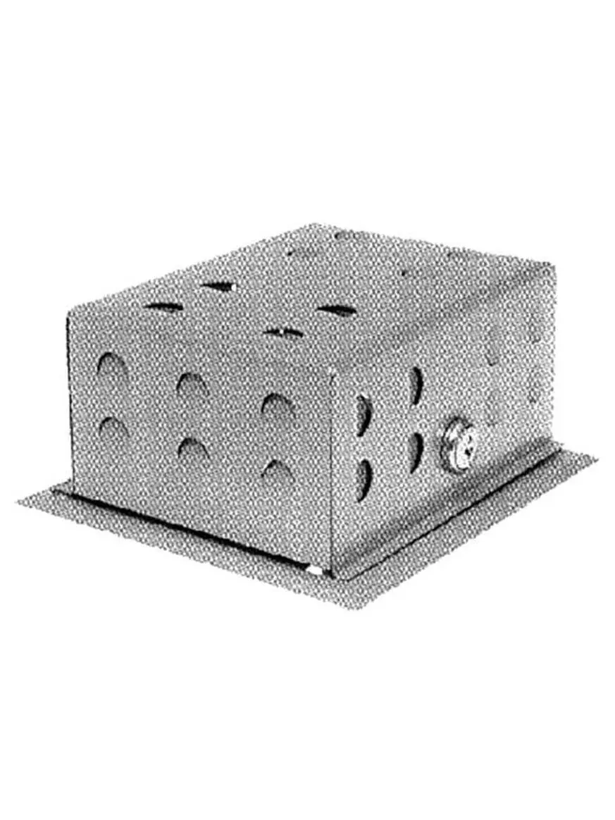 MA-Line MA-BTG54VL Metal Tamper-Proof Thermostat Covers with Ring Base for Household Appliance Parts & Accessories