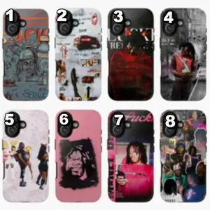 8 Styles Lucki Rapper Phonecase, Lucki Album Phonecase, Case for Iphone & Samsung Galaxy, Gift for fans, Trending 25 O