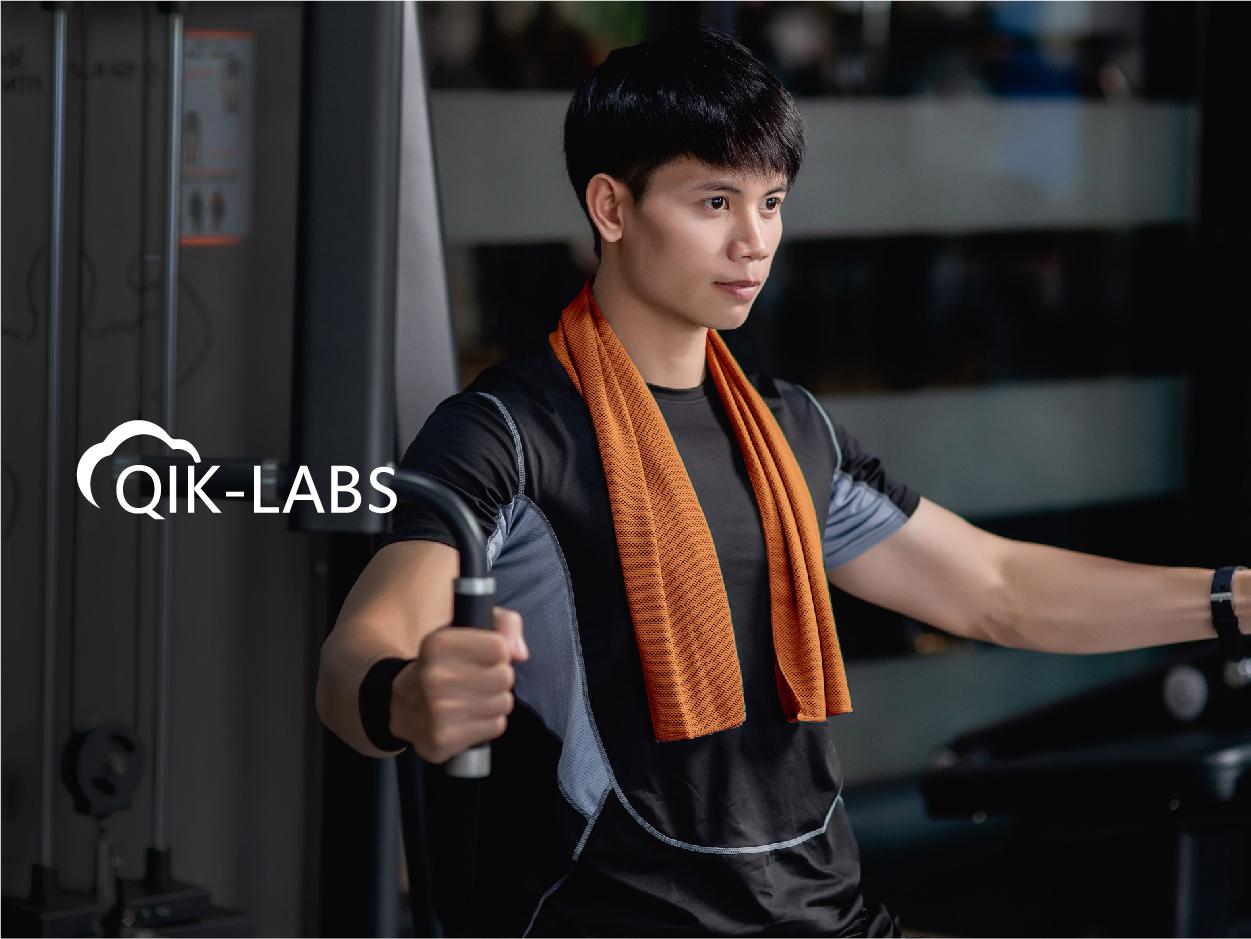 QIK Cooling Towels for Athletes Neck and Face, Sport Workout Towels for Sweat
