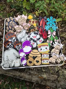 3 Piece Vent Clip Full Sized Freshie Set with Adorable Animal & Food Designs for Car Accessories