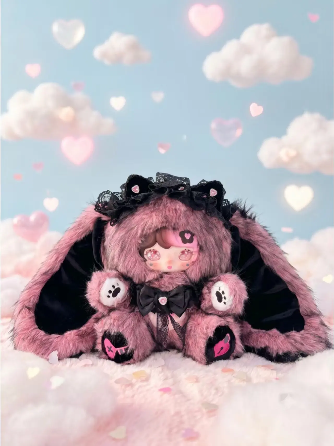 BB3（015）-luoxier Heart Signal 600% Plush Toy Collectibles Series
