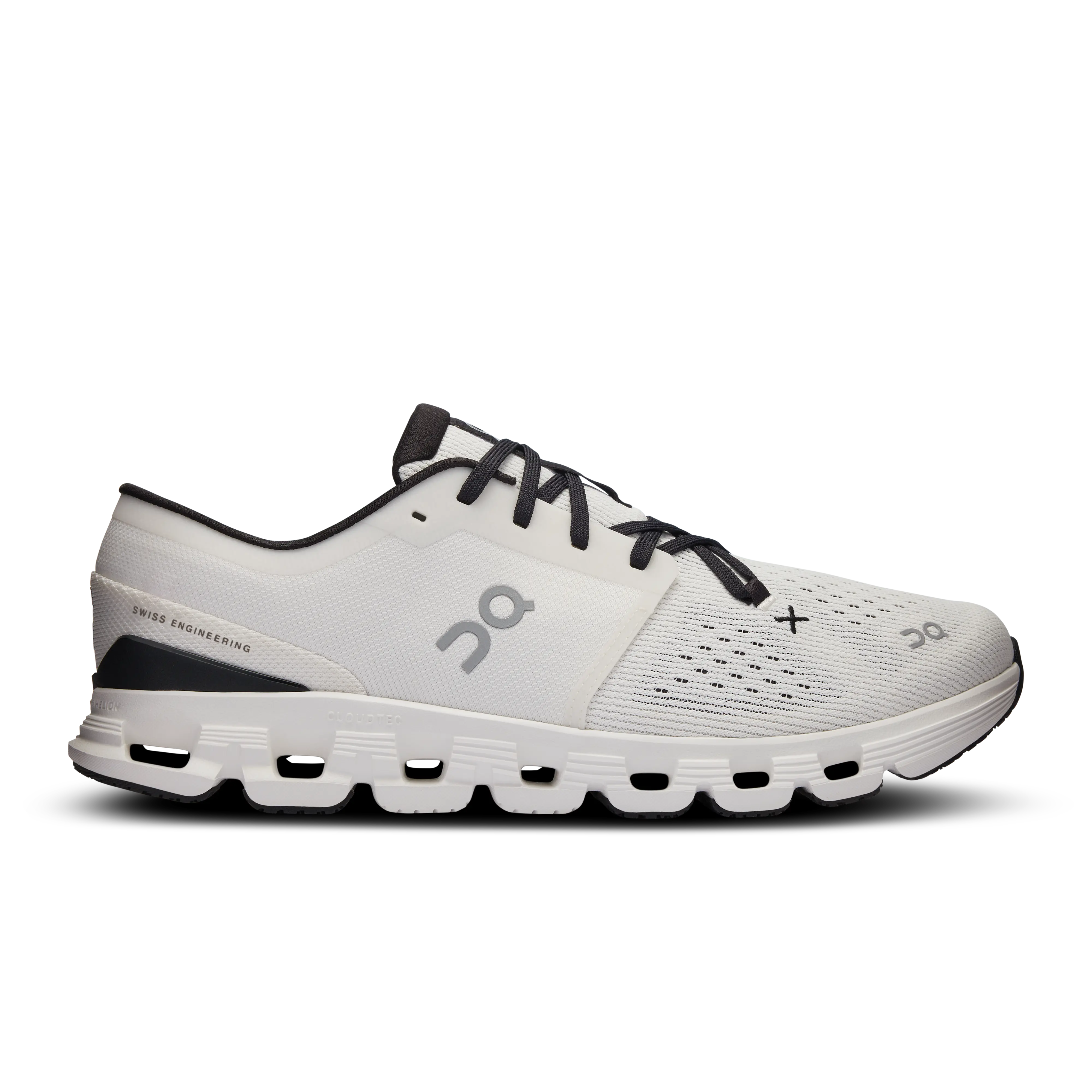 Cloud X 4 Men Running Shoes – Lightweight Training Sneakers Color Ivory & Black