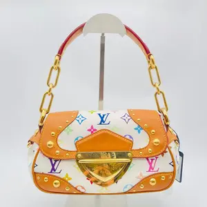Pre-owned Louis Vuitton RL White Multicolore Marilyn shoulder bag 21705613