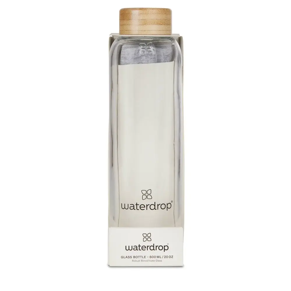 Waterdrop Microdrinks 20oz Transparent Water Bottle