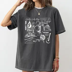 Vintage Tyler Childers Songs Music Collage Unisex T shirt And Sweatshirt Western Sweaters