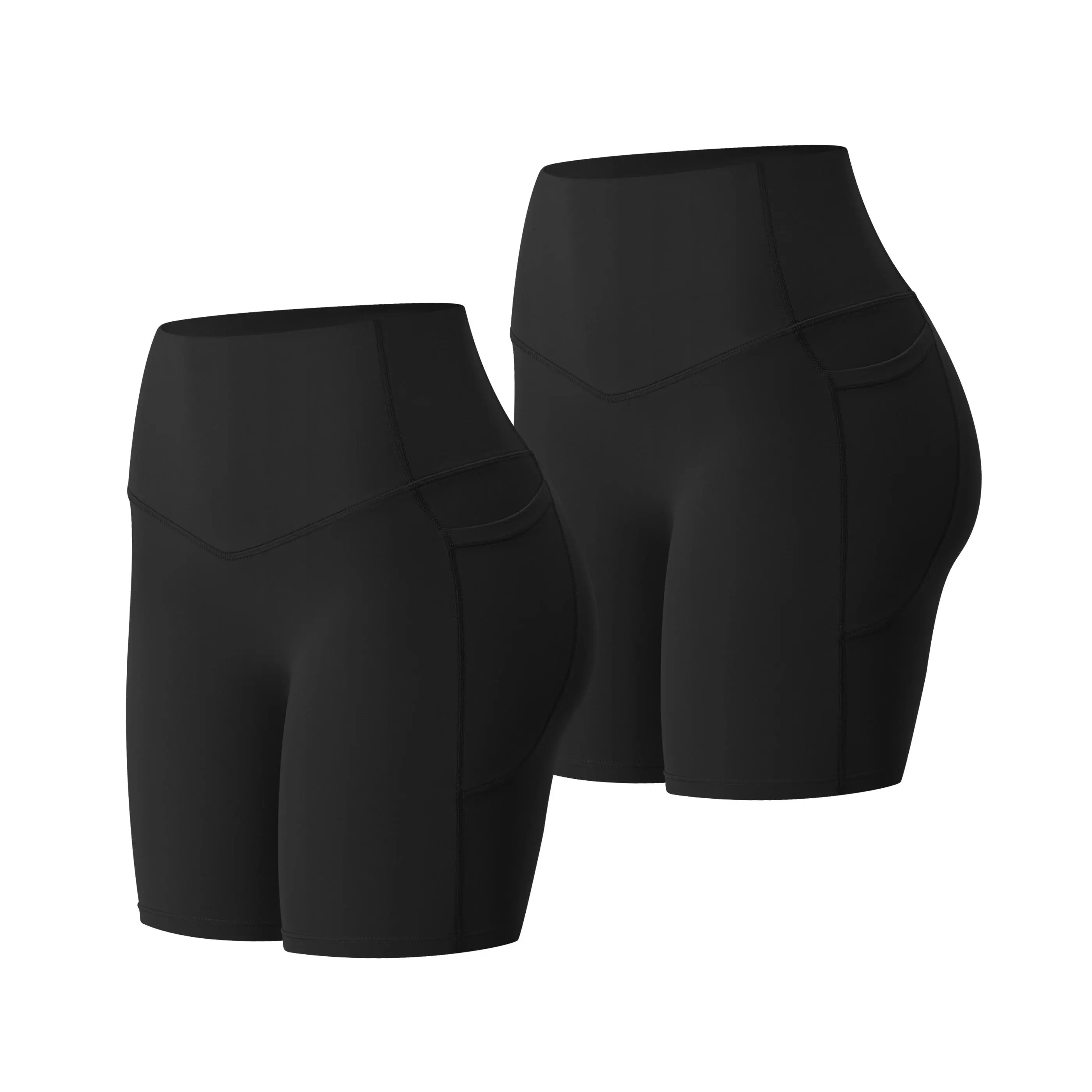 Halara 2-Piece UltraSculpt High Waisted Tummy Control Side Pocket Shaping Training Biker Shorts Set - 3"/5"/7"#TikTokShopBacktoSchool