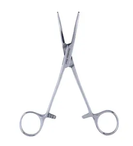 Hemostatic Curved Kelly Stainless Steel Forceps