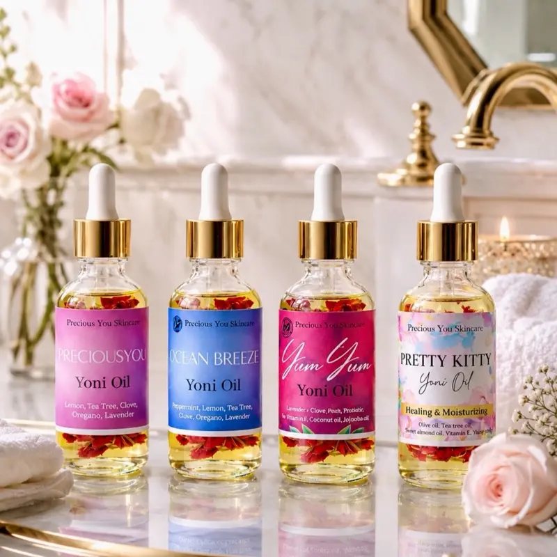 Precious You Kiitty Oils ( choose your scent ) - Natural Moisturizer with herbs