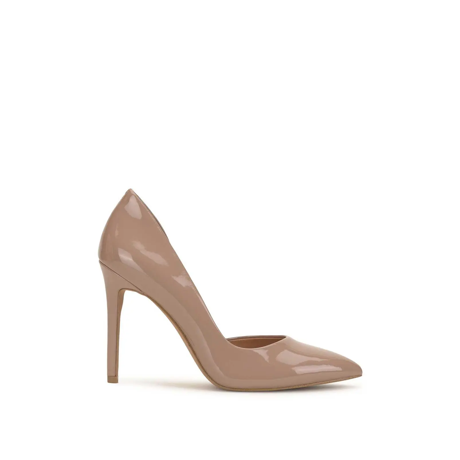 Prizma D'Orsay Pump in Patent Chai Latte