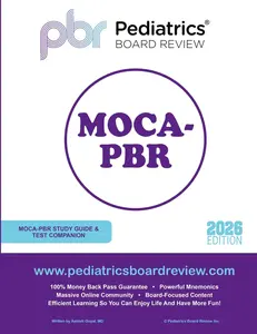 USED-2026 MOCA-PBR Study Guide & Test Companion: Concise Board Review for Your American Board of Pediatrics MOCA-Peds Exam by Goyal, Ashish (Paperback)