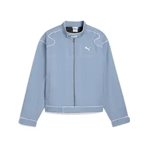 PUMA Mens Future Archive Racer Jacket Athletic Outerwear Casual - Blue