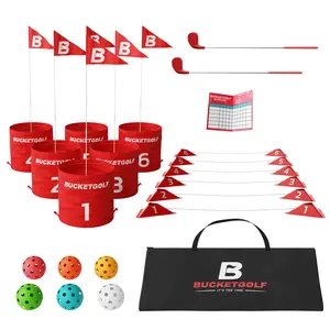 BucketGolf 6 Hole Set - Perfect for all golfers and families