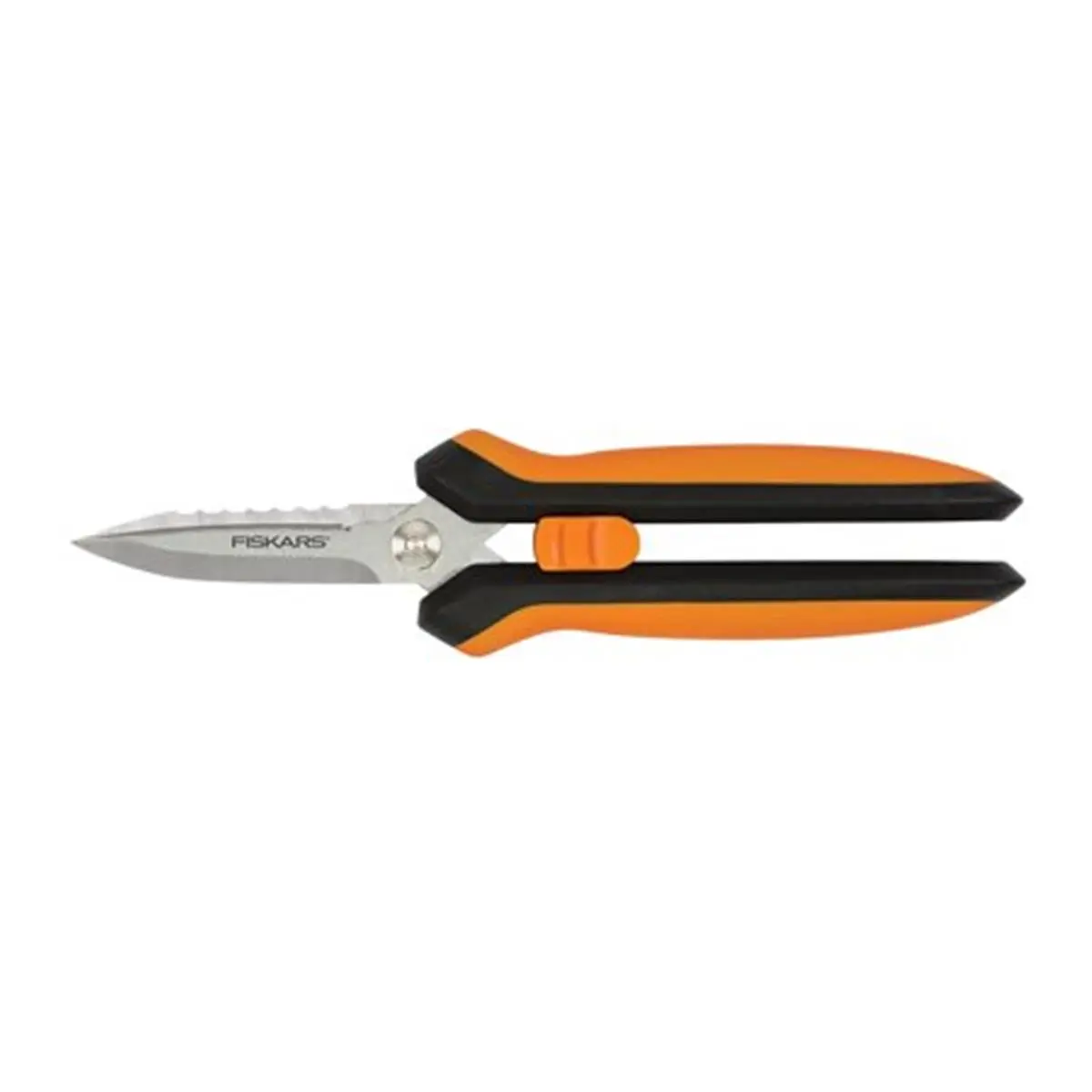 SHARP Stainless Steel Snip Shears (Model 251665) - Multi-Purpose Kitchen Scissors with Precision Edge Blade, Rustproof Build, Soft Grip Handle, Ideal for Rope Cutting