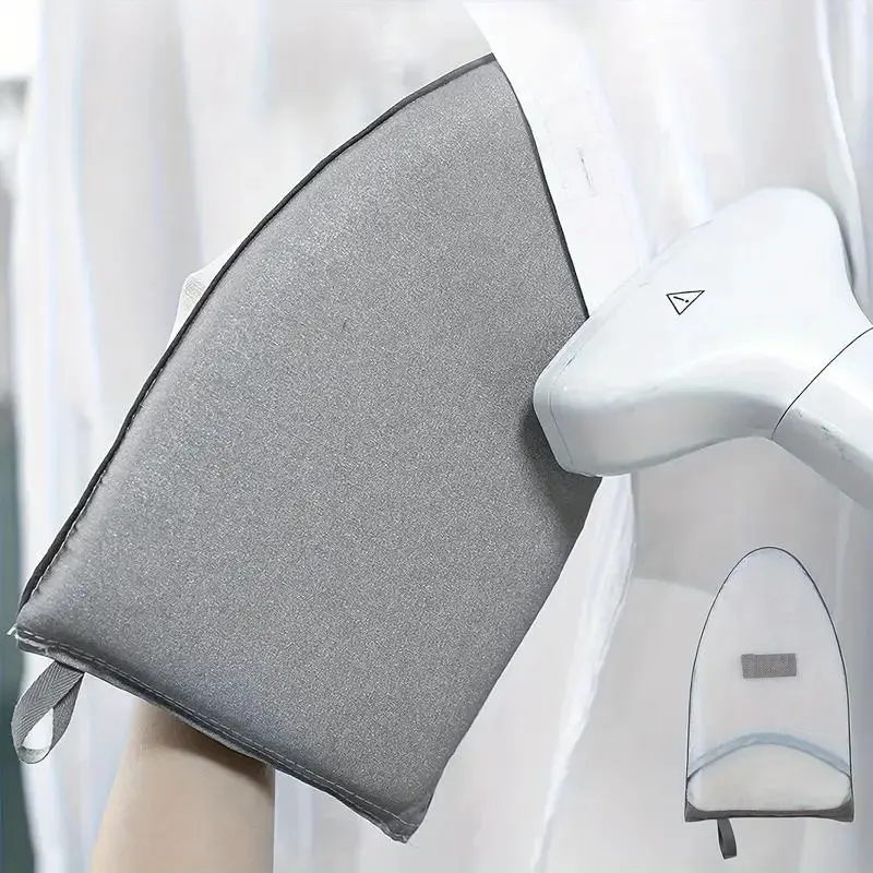 1pc Handheld mini Ironing board, home electric Ironing board, sponge small Ironing board, folding ironing board home ironing gloves, Laundry Products, Laundry Room