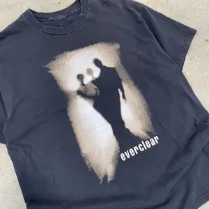 Vtg Everclear Band Music Tour Concert Cotton Black All Size Unisex Shirt DI069