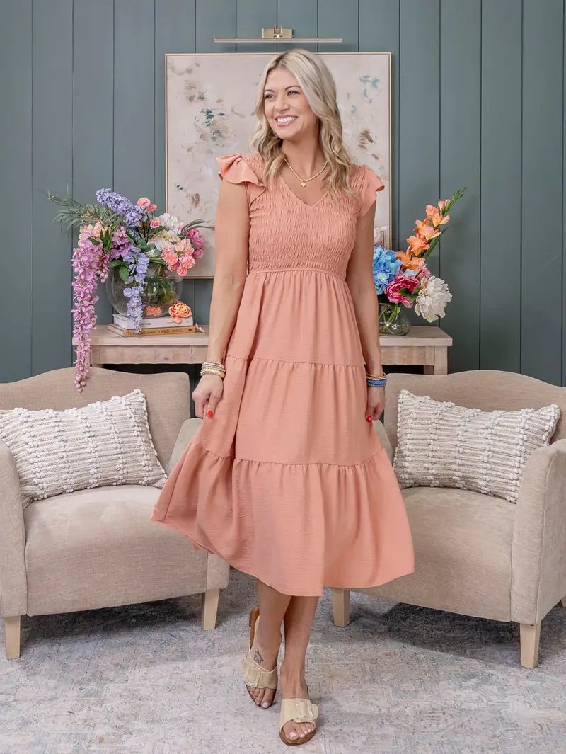 green emerald velvet dress Max Studio Women's Spring 2023 Fashion Everyday Flutter Sleeve Front Twist  Chic Casual Midi Dress, Black/Blush Orbit Ovals, X-Small at Amazon Women's  Clothing store