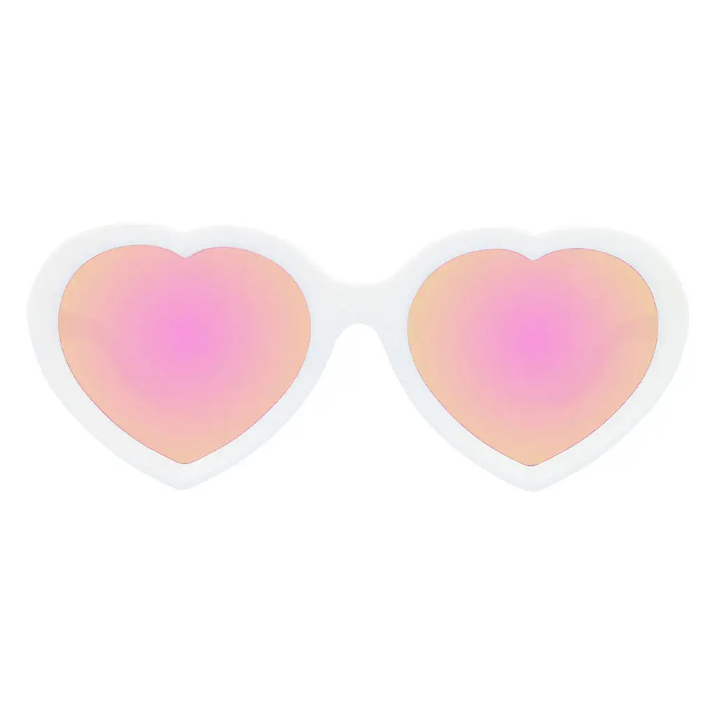 The Miami Nights Admirer Heart Shaped Sunglasses