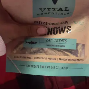 Vital Essentials Freeze-Dried Raw Minnows Cat Treats