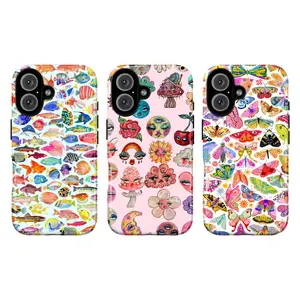 Whimsical Nature Phone Cases | Vibrant Fish, Mushroom & Butterfly Designs for Ultimate Style | Compatible with iPhone 16, 15, 14, 13, 12, 11, X, SE & Samsung Galaxy S21 to S24 | Durable Protective Covers for Wildlife Lovers