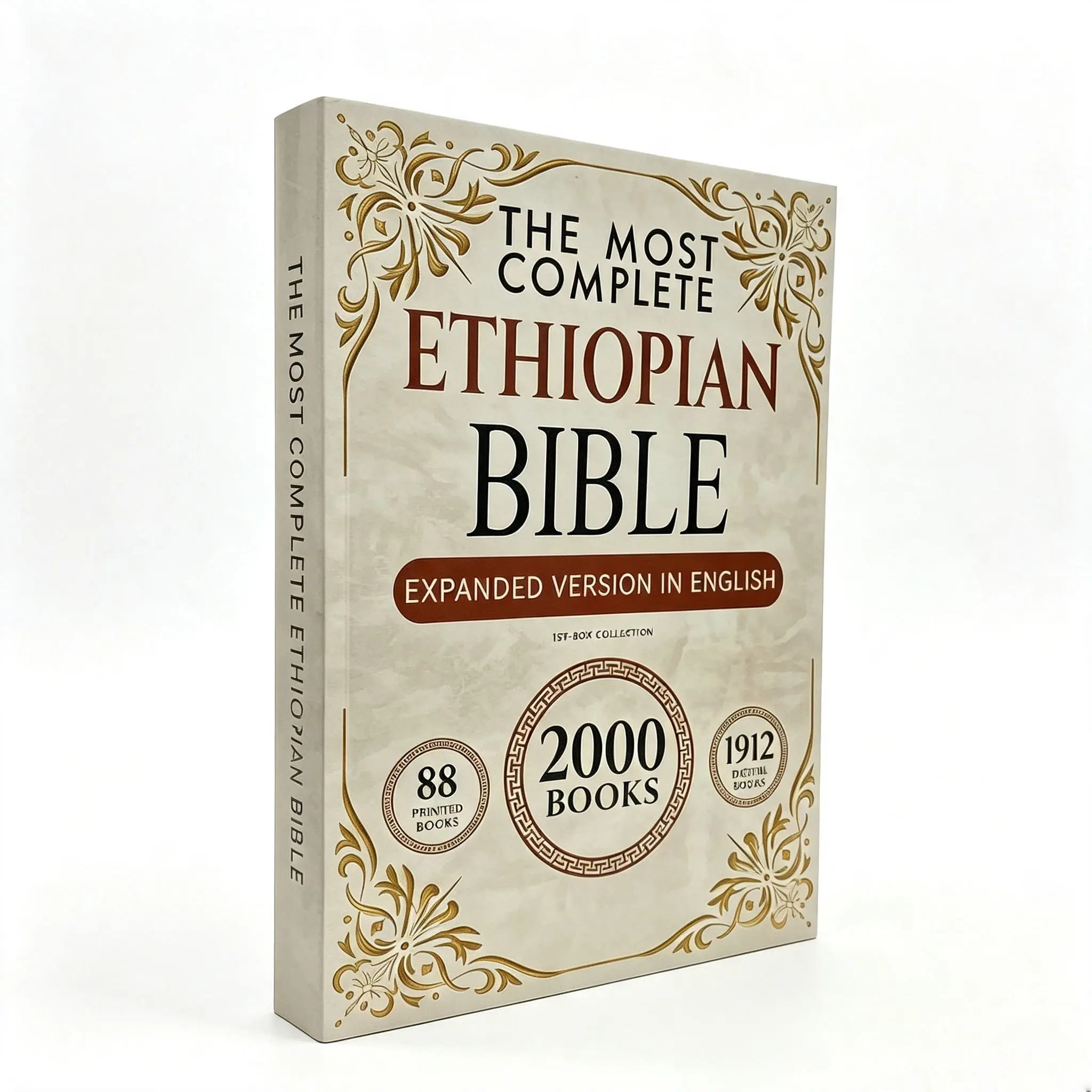 The Complete Ethiopian Bible in English Illustrated Missing Apocrypha, Book of Enoch, Book of Ezras, Jubilees, Book of Wisdom, Orthodox Lost Sacred Books
